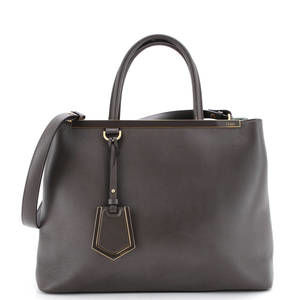 Fendi Medium 2Jours Bag Leather